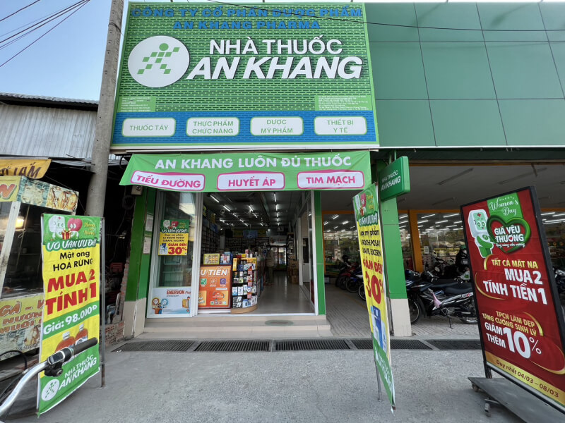 Nhà thuốc An Khang tại (Ngay Bách hóa XANH-Ngã 3 Chợ Lộ Đất), Xã Vĩnh Thành, Tỉnh Vĩnh Long, Việt Nam